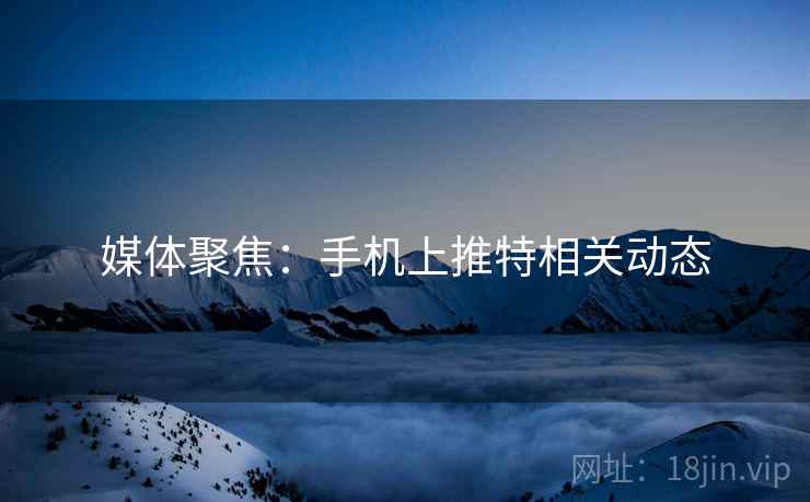媒体聚焦：手机上推特相关动态