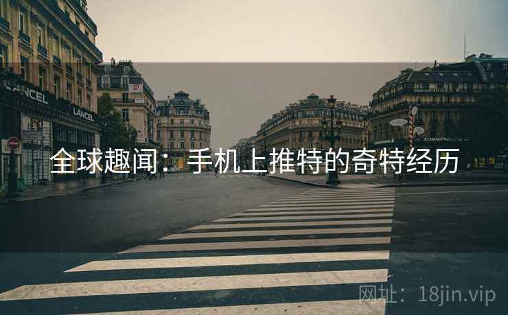 全球趣闻：手机上推特的奇特经历
